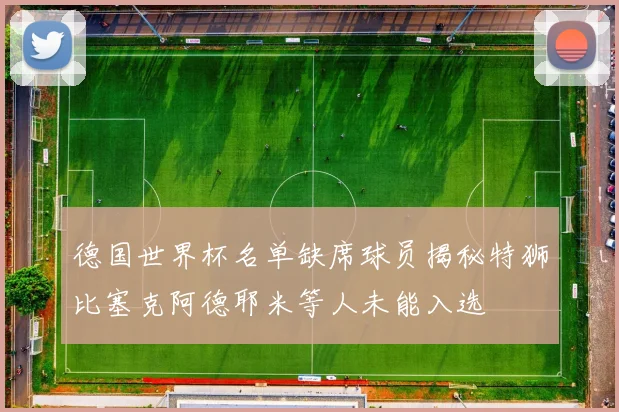 德国世界杯名单缺席球员揭秘特狮比塞克阿德耶米等人未能入选